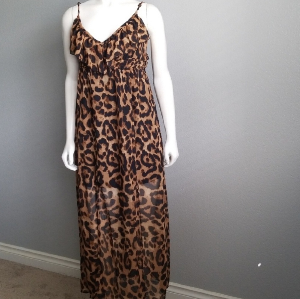 🐆❤NWOT Leopard Print Maxi Dress❤🐆